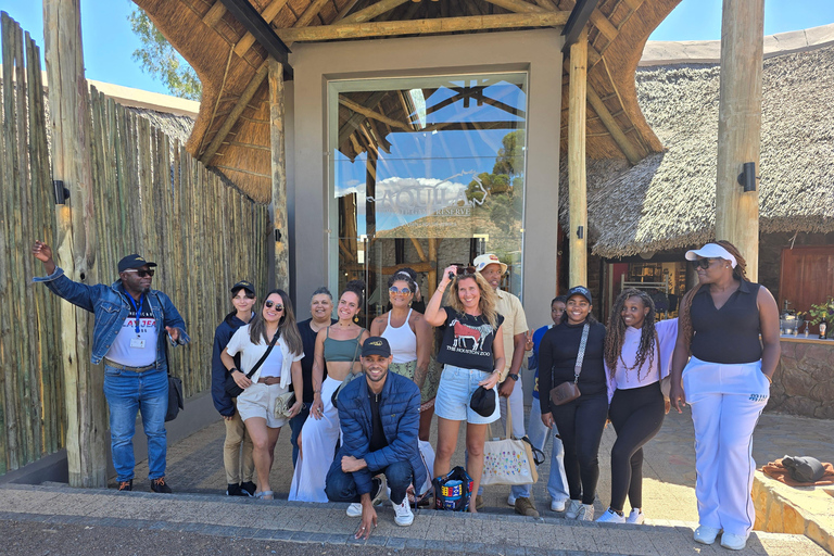 Cape Town: Cruise Passengers sunset Safari & Wine Tour