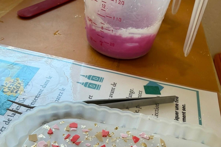 Perpignan: Jesmonite Workshop (mineral resin) Perpignan: Jesmonite (mineral resin) workshop