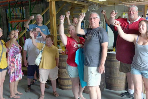 Saint-Martin : Visite de la distillerie de rhum Topper&#039;s avec dégustations