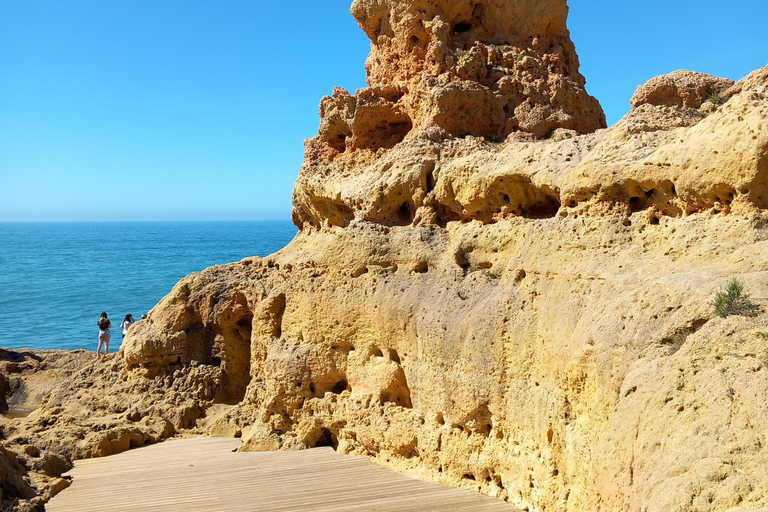 Lisbonne : Circuit sur la côte de l&#039;Algarve avec excursion en bateau vers les grottes