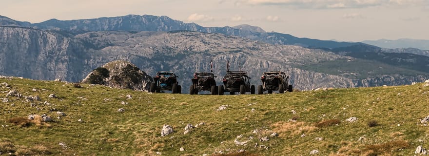 Safari en buggy de Mostar à 1 600 m d'altitude avec repas traditionnel