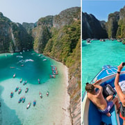 Krabi: Phi Phi speedboat tour, Maya and Bamboo