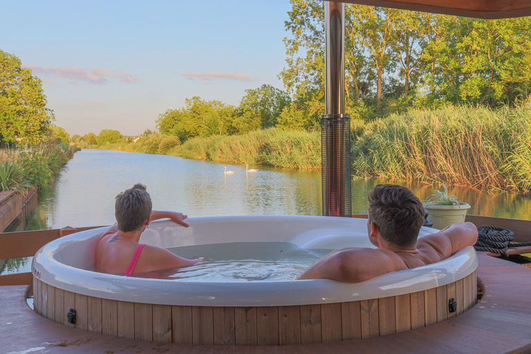 Natural SPA in Evening Private Boat Cruise in Champagne