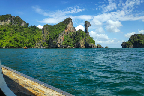 Krabi: 4 ilhas - passeio particular de barco Longtail