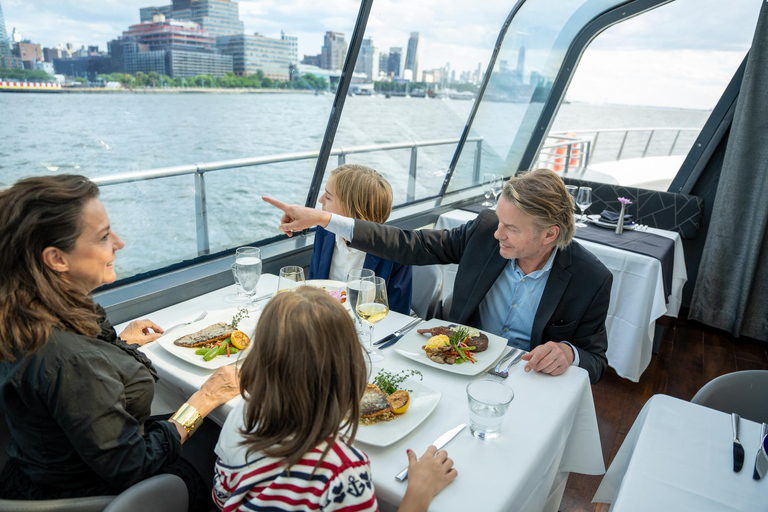 NYC: Luxury Brunch, Lunch or Dinner Harbor Cruise 2.5 Hour Brunch Cruise