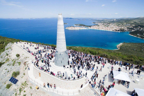 Split: Sunset Tour – Magical Golden Hour Above the Sea