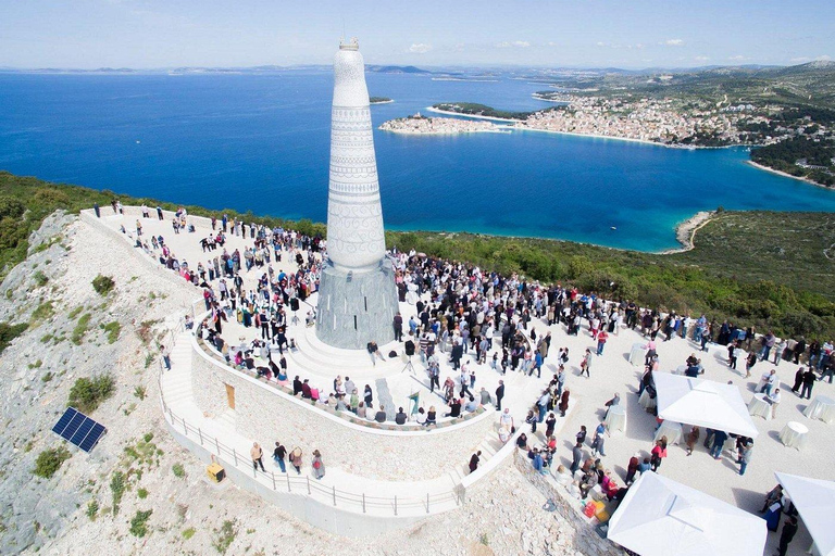 Split: Sunset Tour – Magical Golden Hour Above the Sea