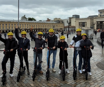 Bogota: Historic Tour with Electric Scooter (La Candelaria)