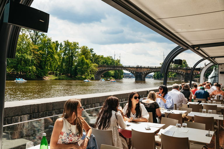 Prague : déjeuner croisière de 2 h sur la Vltava