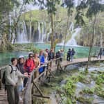 Da Zagabria: Trasferimento a Spalato e visita guidata ai laghi di Plitvice