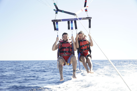 Barcelona: Parasailing com vistas panorâmicas de 360º do horizonte