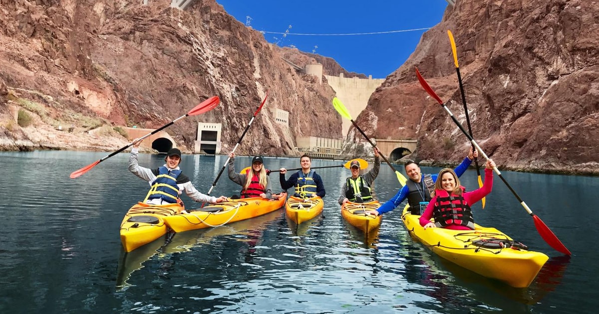 Hoover Dam Kayak Tour & Hike shuttle from Las Vegas GetYourGuide