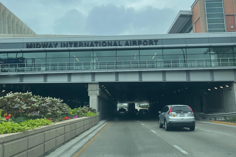 Taxi vom Flughafen O&#039;Hare nach Chicago Downtown