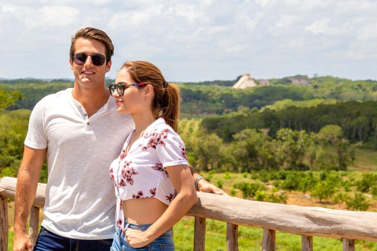 Private Tour Uxmal Land Rover Vintage safari & Mayan brunch