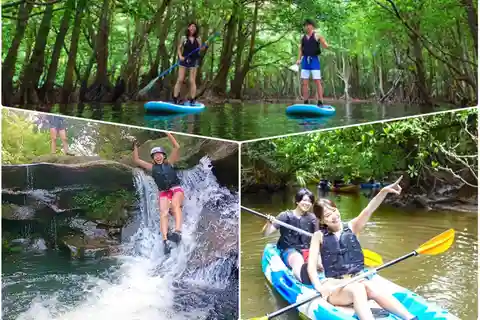 Iriomote Adası: SUP veya Kano ve Kanyon Geçişi Turu