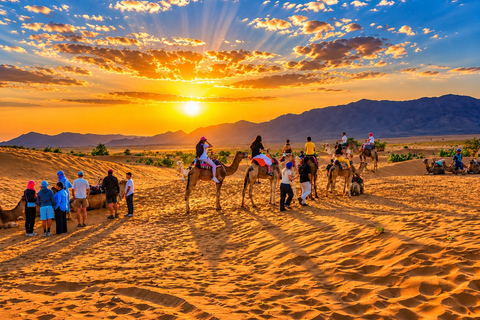 From Agadir: 2-Day Zagora Desert Tour, Camel Ride & Camp Shared Tour – Luxury Desert Camp & Camel Rides