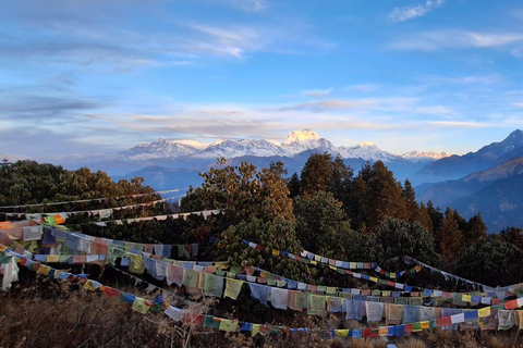 From Chitwan: 5-Day Poon Hill, Ghandruk Sunrise Trek