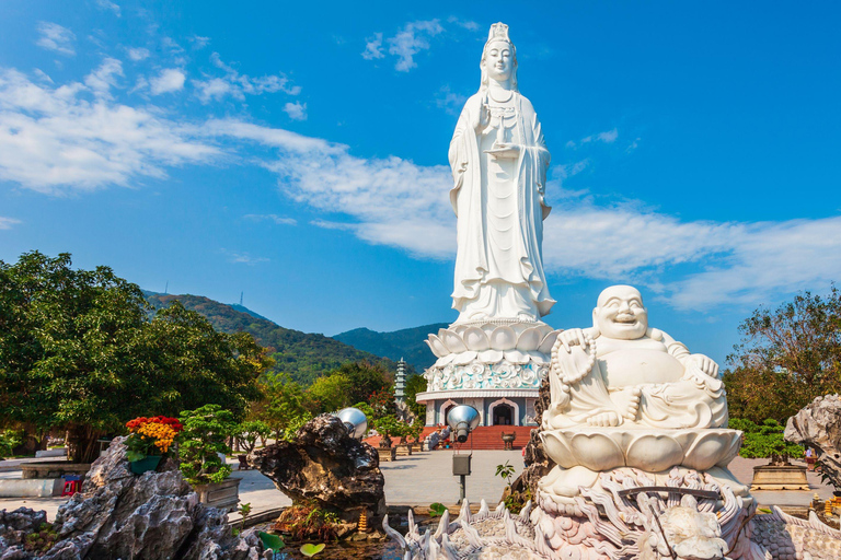 Hoi An Private Day Trip :Golden Bridge - Marble M.t - My Son Opt 3 : Golden Bridge - Marble Mountain - Hai Van Pass