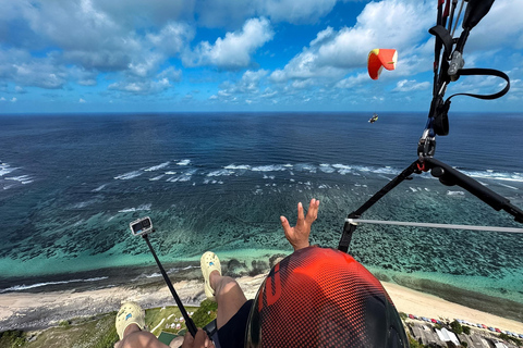 Bali Paragliding:Flight at Pandawa Beach & Tanah Barak Cliff