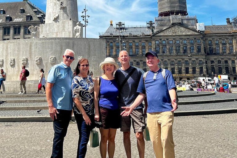 Amsterdam: Small Group Walking Tour with Fun Guide Walking Tour in Amsterdam with Enthusiastic and Fun Guide