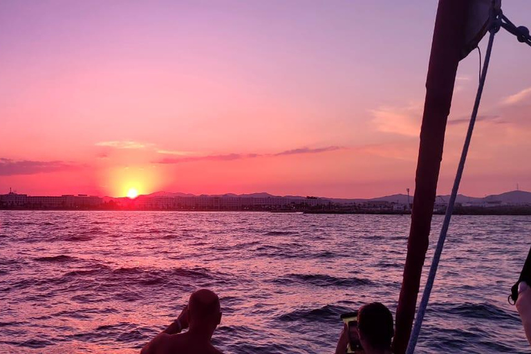 Djerba: Exclusive Catamaran Experience & Crystal-Clear Swimming Stop Djerba: Exclusive Catamaran Experience & Crystal Clear Swim Break