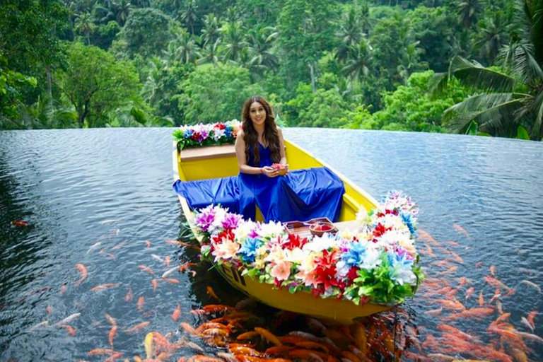 Bali Swing/Koi Boat Photo, Taman Beji Griya Waterfall Tour Tour with Include entry ticket