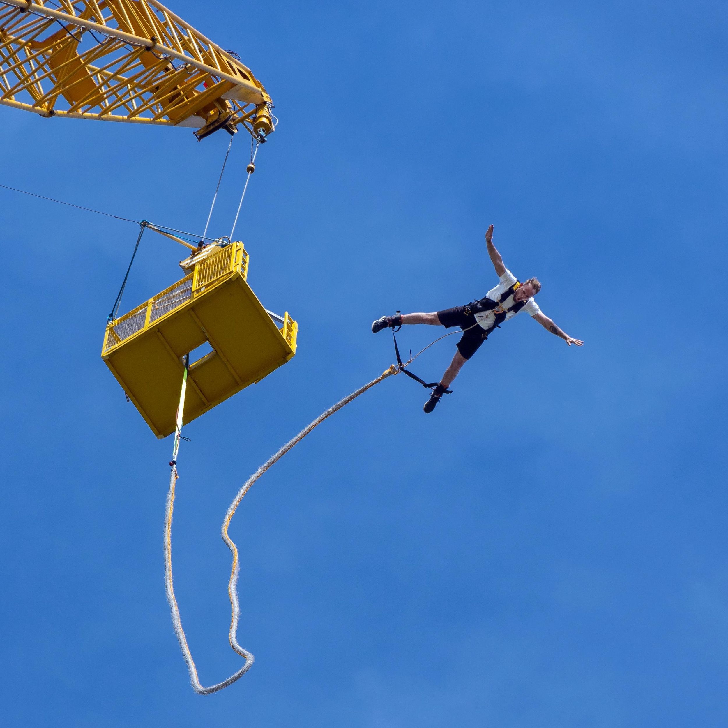 Posen: Extremes Bungee-Jumping-Abenteuer