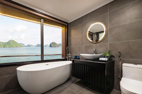 Hanoi: 3-Day Ha Long Bay 5-Star Cruise & Ninh Binh Day tour