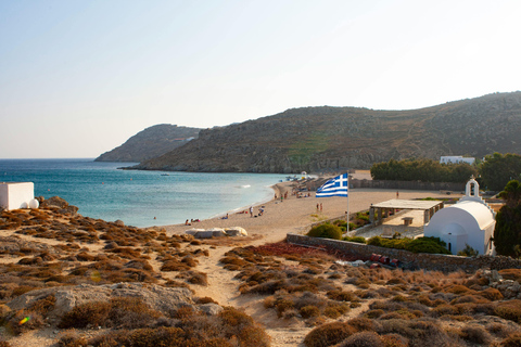 Mykonos: Sights, Super Paradise Beach, Sunbeds, & Transfers