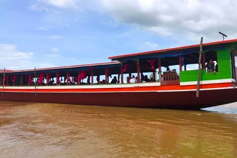 Chiang Rai : 2 jours de transfert à Luang Prabang en bateau lent