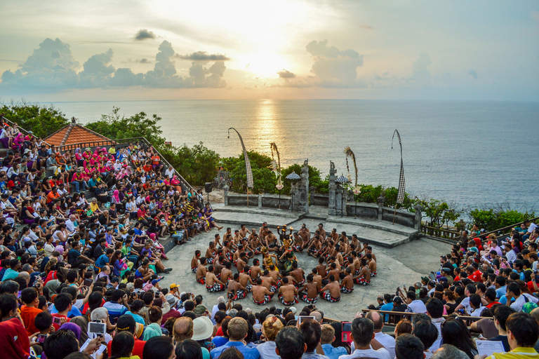 Bali Sunset: Uluwatu Temple, Kecak Dance and Jimbaran Bay