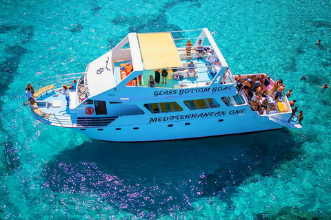 Latchi: Blue Lagoon Mediterranean One Boat Cruise Morning Cruise