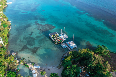 Floating Bar Party Boat with Snorkeling transfers included