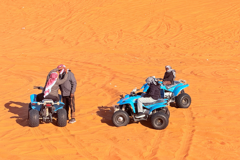 Riyadh: Red Sand Desert walk Tour With Quad Bike