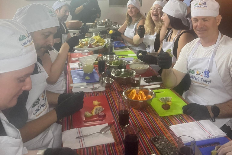 利马 - 米拉弗洛雷斯：秘鲁烹饪课程、皮斯科酸酒与热带水果利马 - 米拉弗洛雷斯：秘鲁烹饪课程、皮斯科酸酒和热带水果