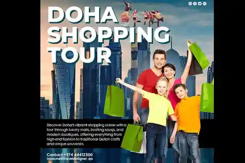 Doha: Private Shopping Tour im klimatisierten Fahrzeug