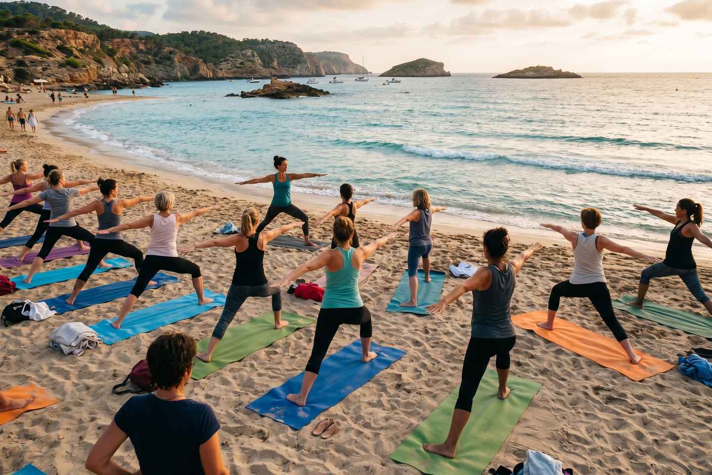 Ibiza: Beach Yoga Class by the Sea - Ibiza: Beach Yoga Class by the Sea