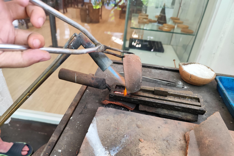 Cours de fabrication de bijoux à Kuta Bali, avec 7 grammes d'argent pur