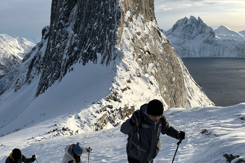 Tromsø: Snowshoe Hike on Senja to Hesten with Views of Segla From Tromsø: Snowshoe Hike to Hesten
