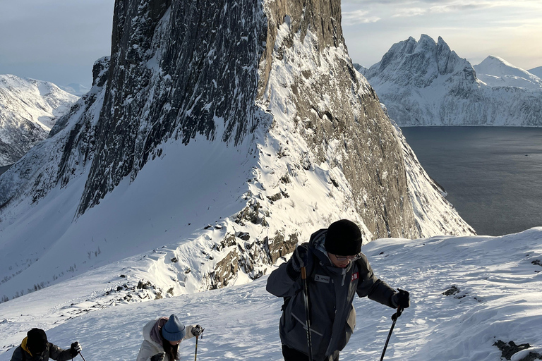 Tromsø: Snowshoe Hike on Senja to Hesten with Views of Segla From Tromsø: Snowshoe Hike to Hesten