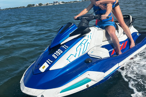 Jetski i Miami Jetski-tur i Miamis vackra vatten