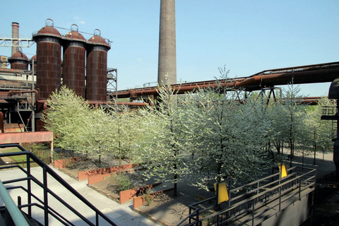 Hut tour Duisburg-Nord Landscape Park