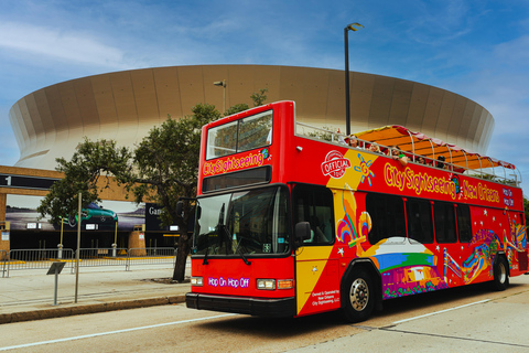 Nova Orleans: 2 e 3 dias de ônibus hop-on hop-off com tour de ônibus hop-on hop-off e excursão a péBilhete de 3 dias