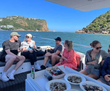 Knysna Lagoon: Boat Cruise with Oyster & White Wine Tasting