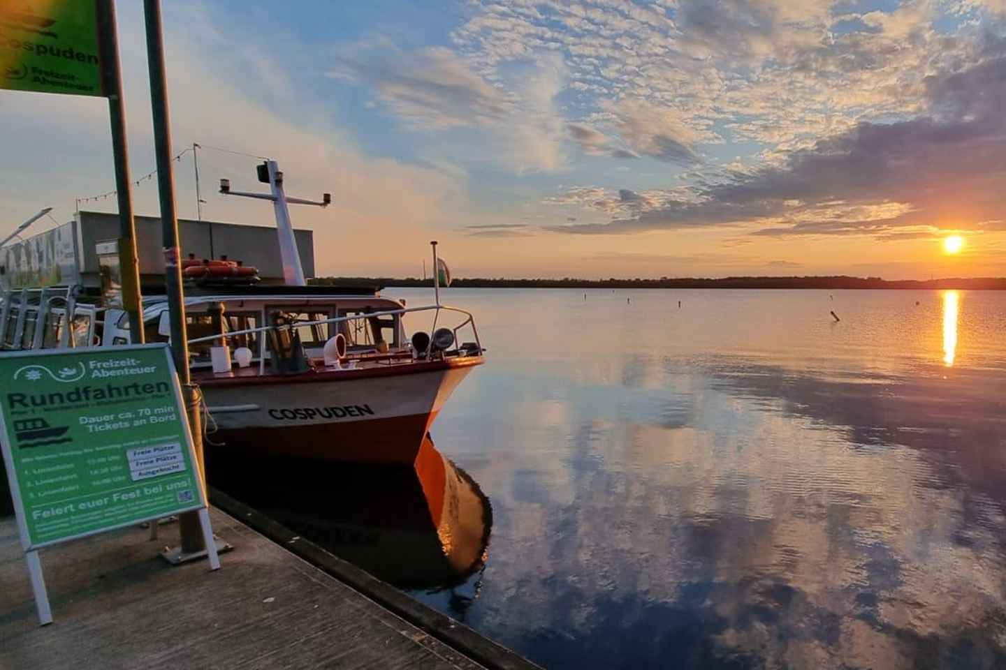 Tour on the Cospudener See