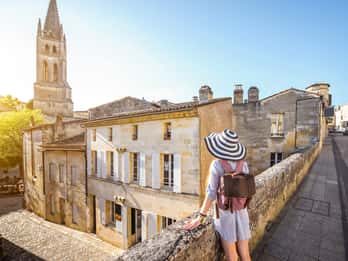 Ab Bordeaux: Halbtagestour durch das Dorf St. Emilion