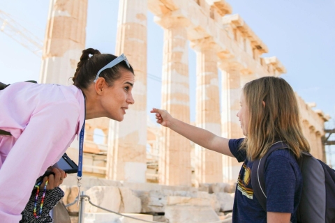 Privétour door de Akropolis voor gezinnen