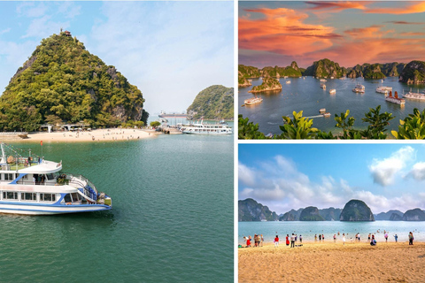 De Ninh Binh: Cruzeiro de luxo de 1 dia na Baía de Ha LongDesembarque em Ha Long