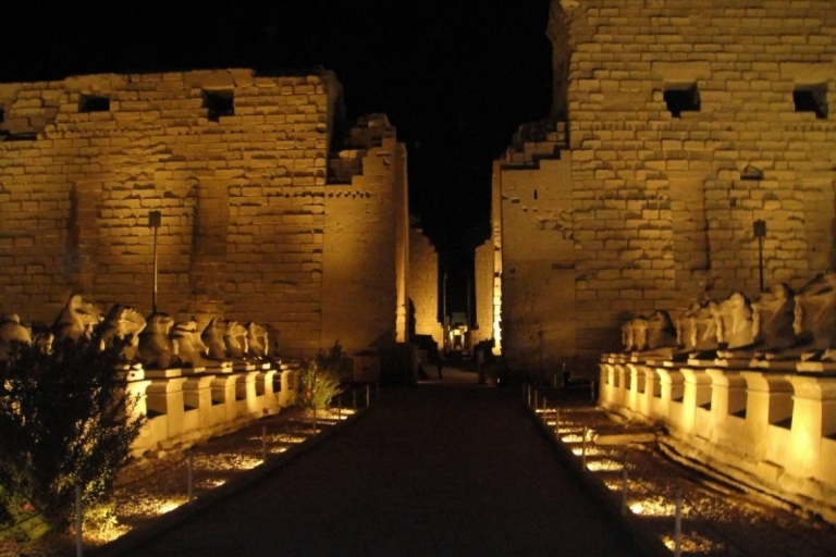 Zonsondergang Felucca Tocht, Geluid & Licht Show bij Karnak Tempel