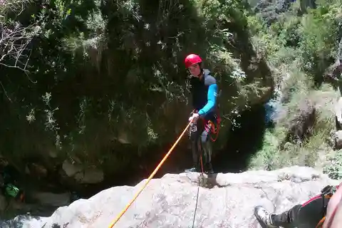 Río Verde fra Granada: Canyoning-oplevelse.